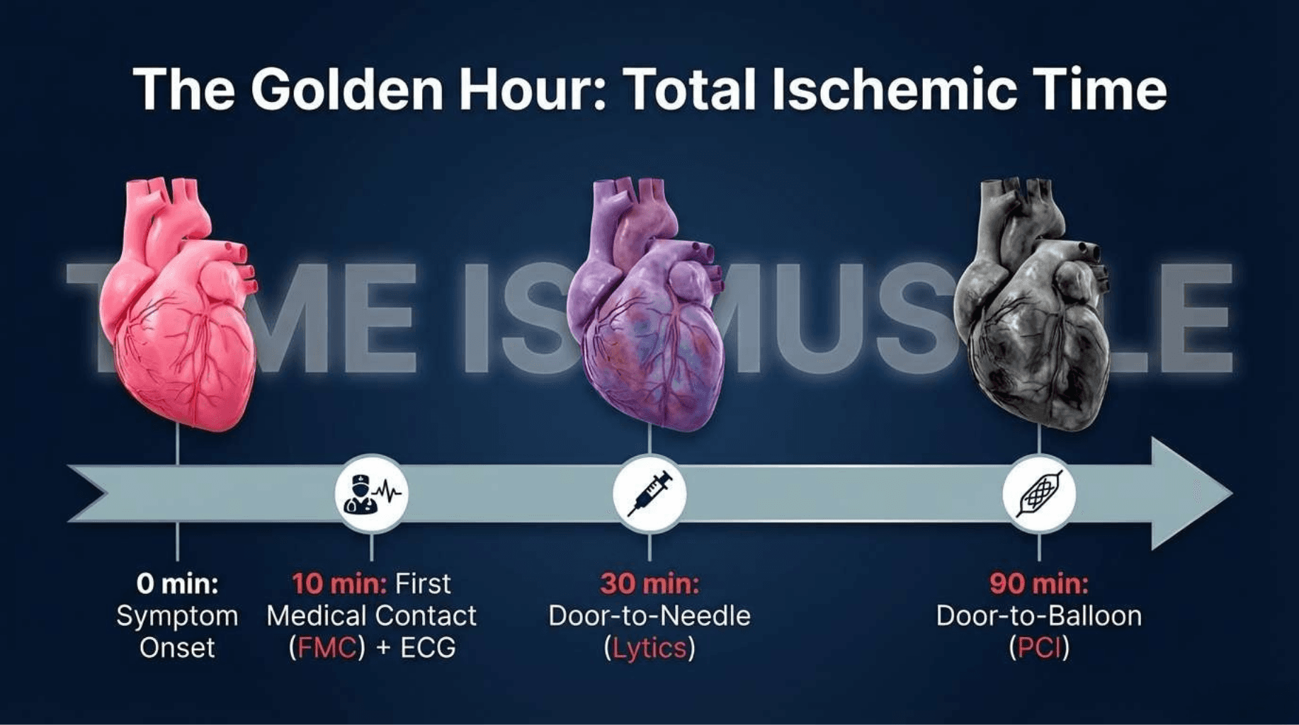 Slide 5 of STEMI: Minutes Mean Myocardium